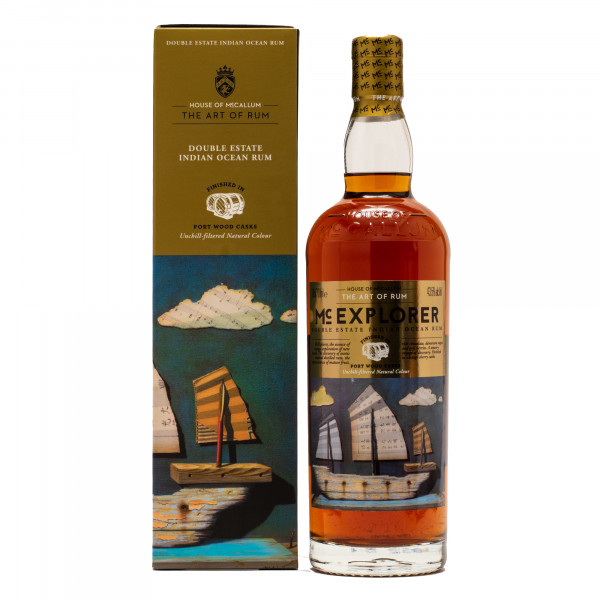 Mc Explorer Indian Ocean Port Cask Finish Rum 43,5% 0,7l