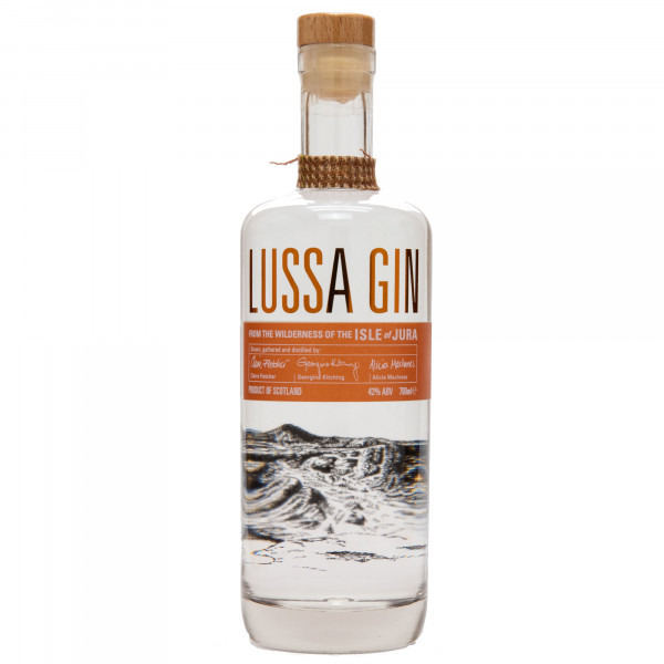 Lussa Gin from the Isle of Jura Schotland 42% vol 0,7 L