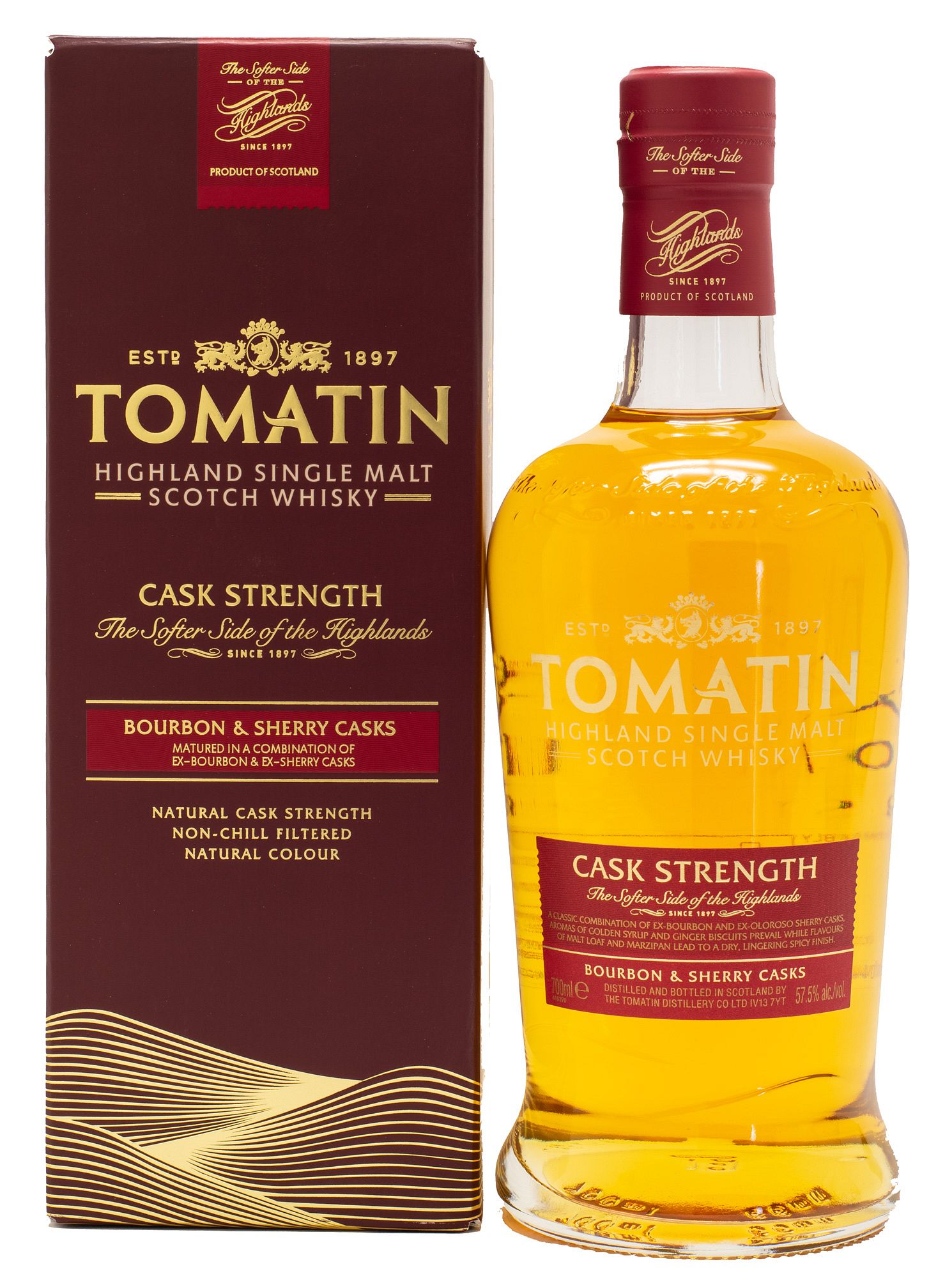 Tomatin Cask Strength Edition Single Malt Scotch Whisky 57,5% vol 0,7 L |  Tomatin | Highland | Scotch-Whisky | Whiskygraf