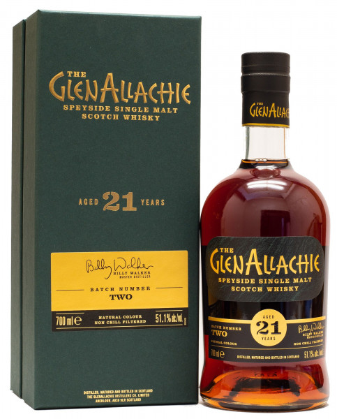 Glenallachie 21 Jahre Batch Two Single Malt Scotch Whisky 51,1% vol 0,7 L