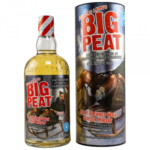 Big Peat Christmas 2021 Islay Blended Malt Whisky 52,8%vol 0,7L