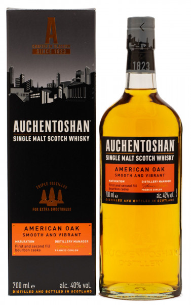 Auchentoshan American Oak Single Malt Scotch Whisky 40% vol 0,7 L