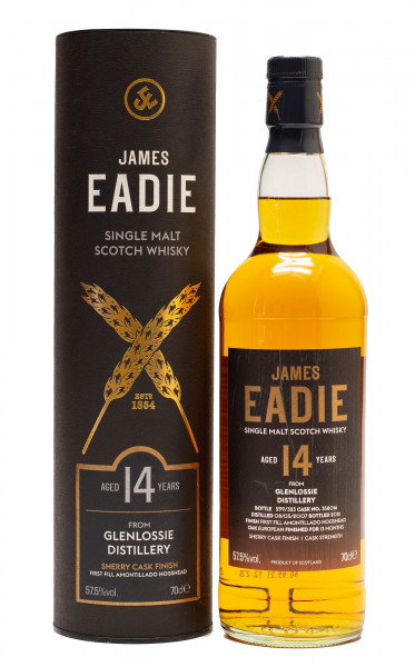 Glenlossie 2007/2021 James Eadie Single Malt Scotch Whisky 57,5%vol 0,7L