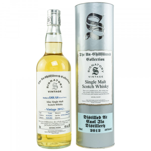 Caol Ila 2012/2022 Signatory Vintage Single Malt Scotch Whisky 46%vol 0,7L