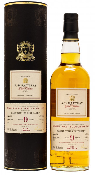 Glenrothes 2013/2022 A. D. Rattray Single Malt Scotch Whisky 66,5% vol 0,7L