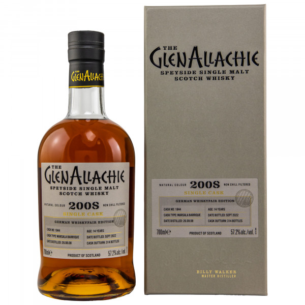 Glenallachie 14 Jahre Marsala Barrique Single Malt Scotch Whisky 57,2% vol 0,7L