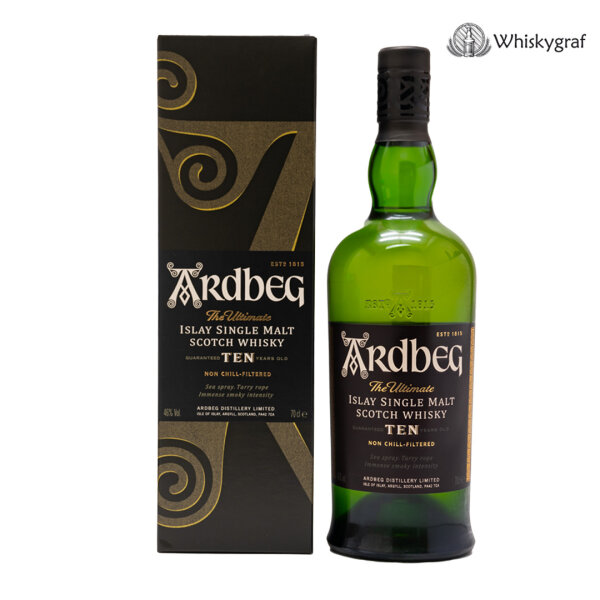 Ardbeg 10 Jahre Single Malt Scotch Whisky 46% vol 0,7 L