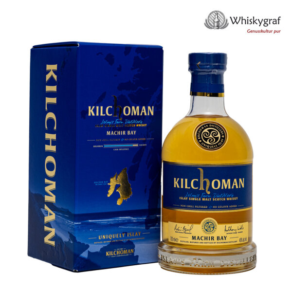 Kilchoman Machir Bay Islay Single Malt Scotch Whisky 46% vol 0,7 L