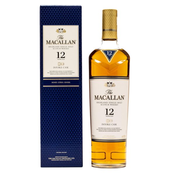 Macallan 12 Jahre Double Cask Single Malt Scotch Whisky 40% 0,7L