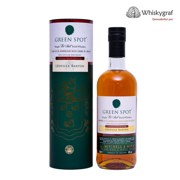 Green Spot Château Léoville Barton Bordeaux Finish Irish Whiskey 46% vol 0,7 L