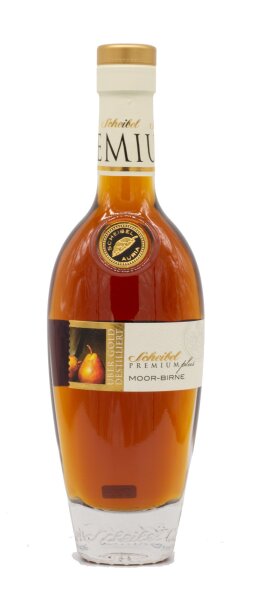 Scheibel Premium Plus MOOR BIRNE Obstbrand 40%vol 0,35 L
