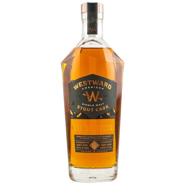 Westward Stout Cask American Single Malt Whiskey 46% vol 0,7 L