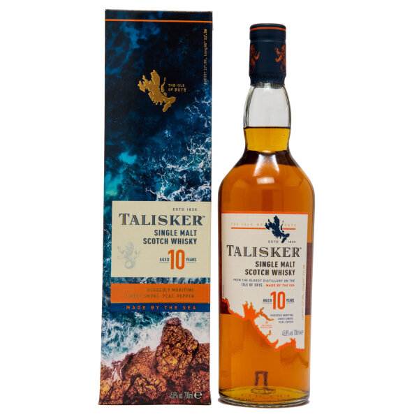 Talisker 10 Jahre Single Malt Scotch Whisky 45,8% vol 0,7L