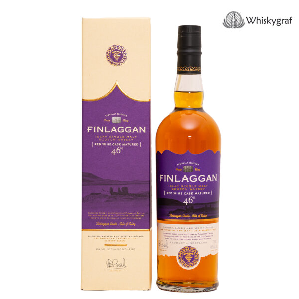 Finlaggan Red Wine Cask Matured Islay Single Malt Scotch Whisky 46% 0,7L