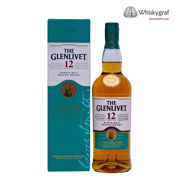 Glenlivet 12 Jahre Double Oak Single Malt Scotch Whisky 40% 0,7L