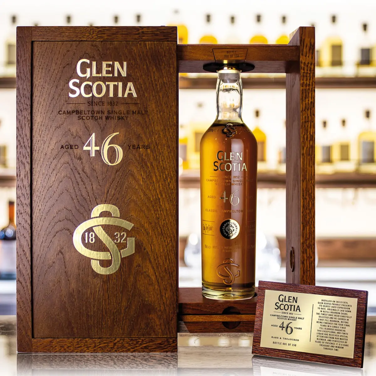 Glen Scotia 46 Jahre Single Malt Scotch Whisky 41,7% vol....