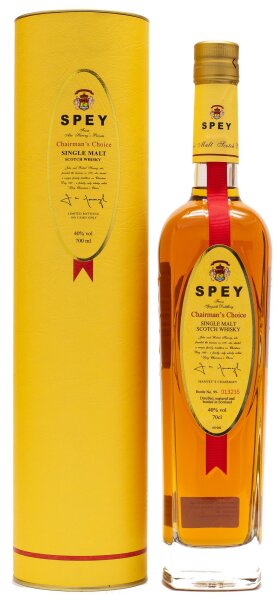 Spey Chairmans Choice Speyside Single Malt Scotch Whisky 40%vol 0,7L