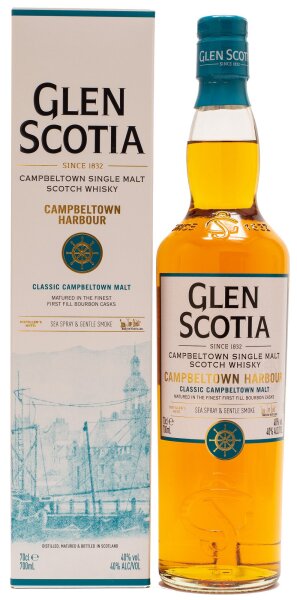 Glen Scotia Harbour Single Malt Scotch Whisky 40% vol 0,7 L