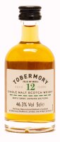 Tobermory 12 Jahre Single Malt Scotch Whisky 46,3% 0,05 L