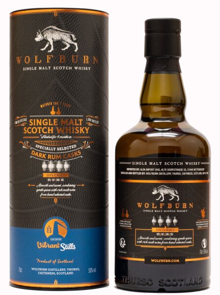 Wolfburn Vibrant Stills Single Malt Scotch Whisky 50% vol 0,7 L