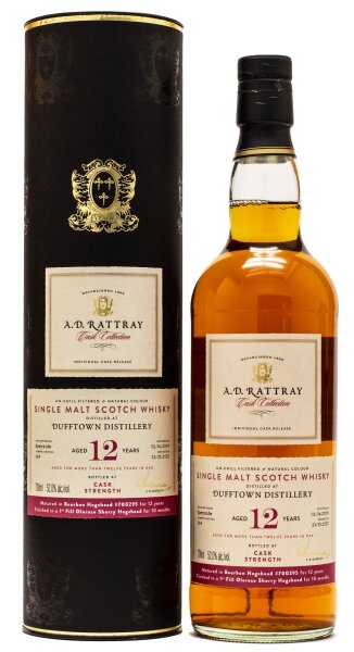 Dufftown 2009/2022 A. D. Rattray Single Malt Scotch Whisky 52.0% vol 0,7L