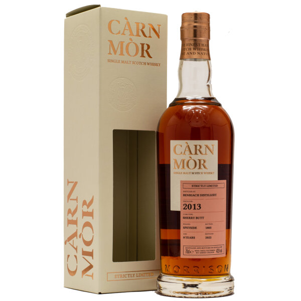 Benriach 2013/2022 Carn Mor Strictly Limited Single Malt Scotch Whisky 47,5% 0,7L