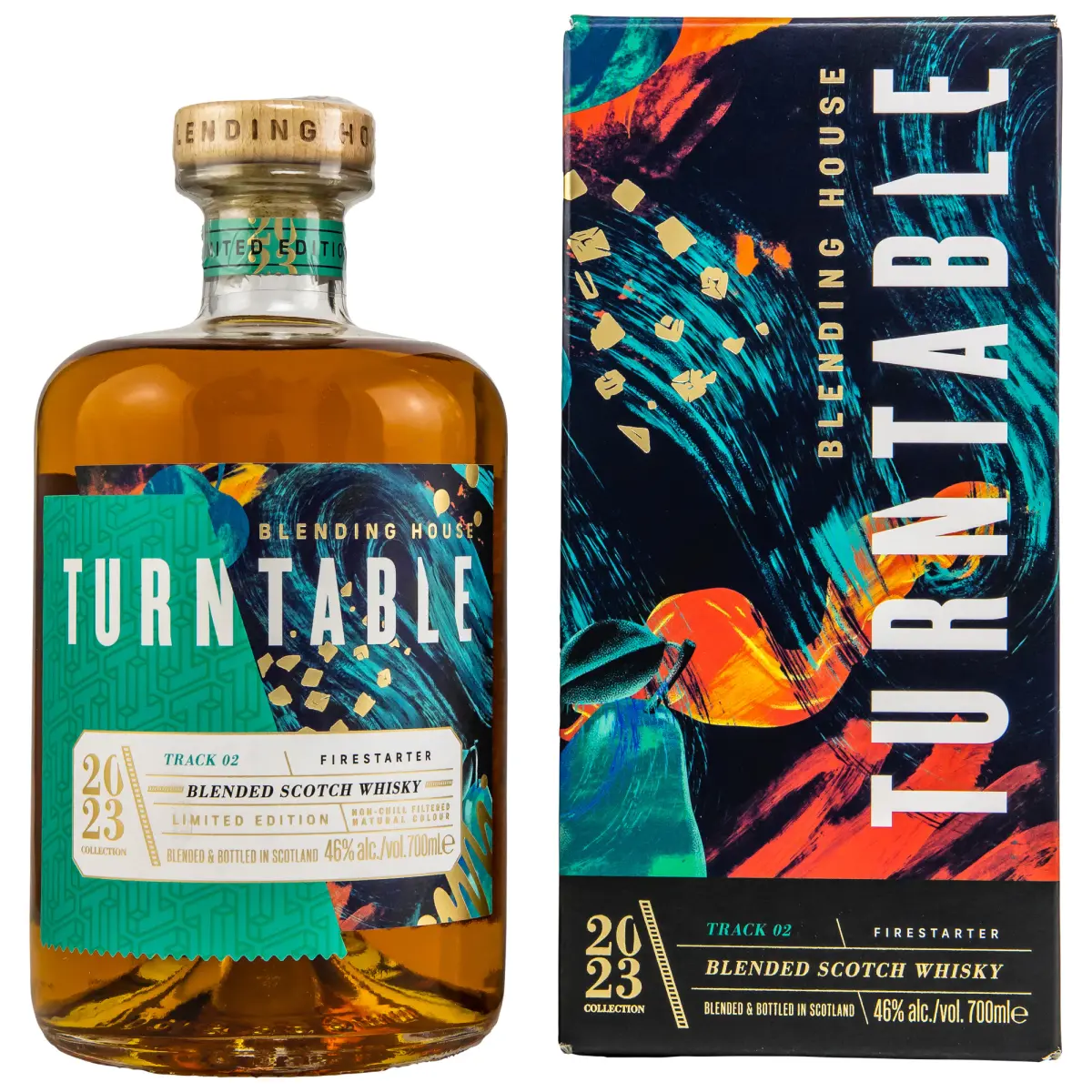 Turntable Track 2 Firestarter Blended Scotch Whisky 46% 0,7L