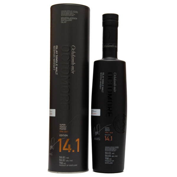 Octomore 14.1 - 5 Jahre Single Malt Scotch Whisky 59,6% 0,7L