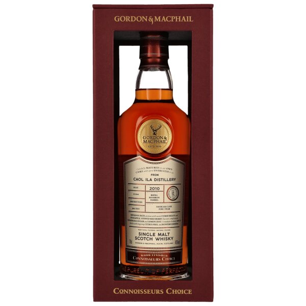 Caol lla 12 Jahre 2010/2023 Gordon & MacPhail Single Malt Scotch Whisky 45% vol 0,7L