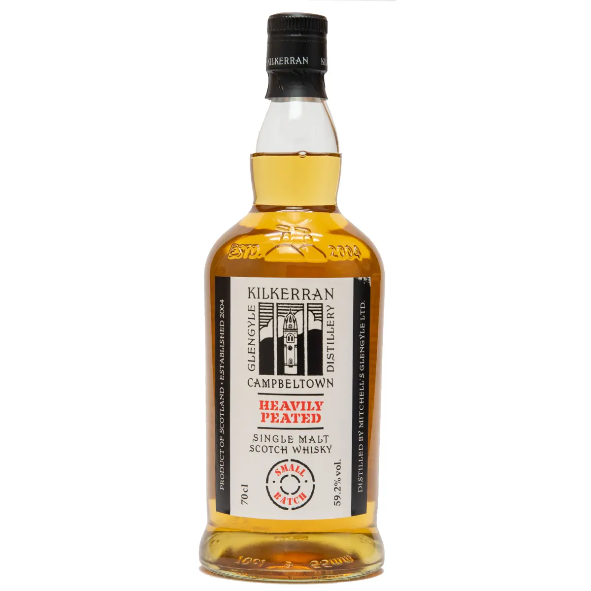 Kilkerran Heavily Peated Batch 9 Single Malt Scotch...