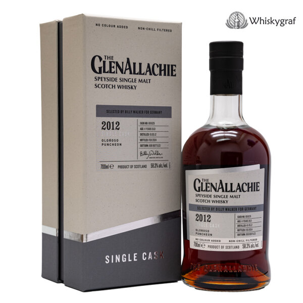 Glenallachie 11 Jahre  2012/2024 Oloroso Puncheon Single Malt Scotch Whisky 58,3% 0,7L