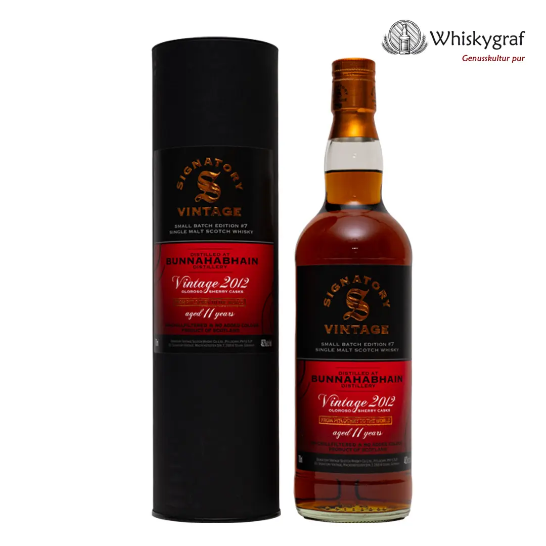 Bunnahabhain 11 Jahre 2012/2023 Signatory Vintage Islay...