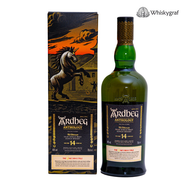 Ardbeg 14 Jahre  Anthology The Unicorn’s Tale Islay Single Malt Scotch Whisky