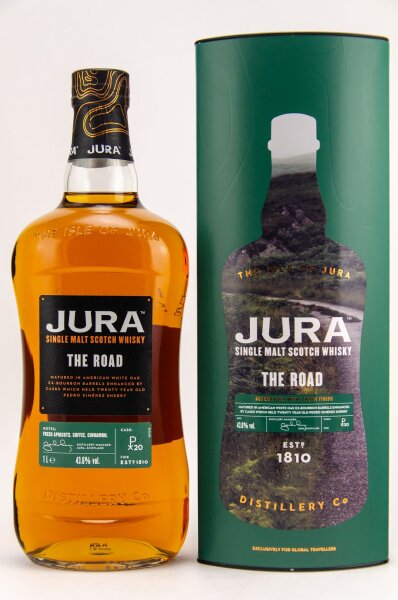 Isle of Jura The Road Single Malt Scotch Whisky 43,6% 1L