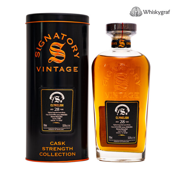 Clynelish 1995/2024 Signatory Vintage Single Malt Scotch Whisky 53,5% vol.  0,7L