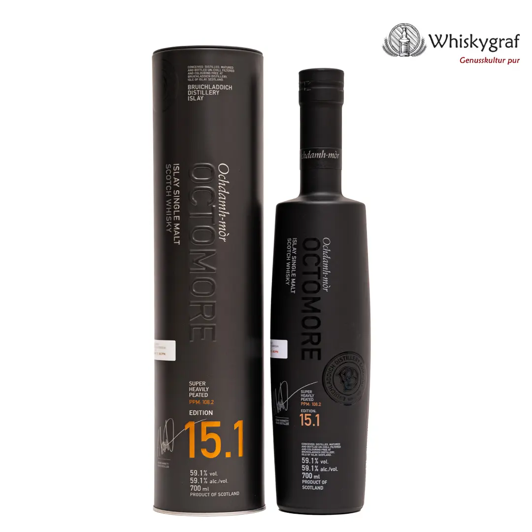 Octomore 15.1 - 5 Jahre Islay Single Malt Scotch Whisky...