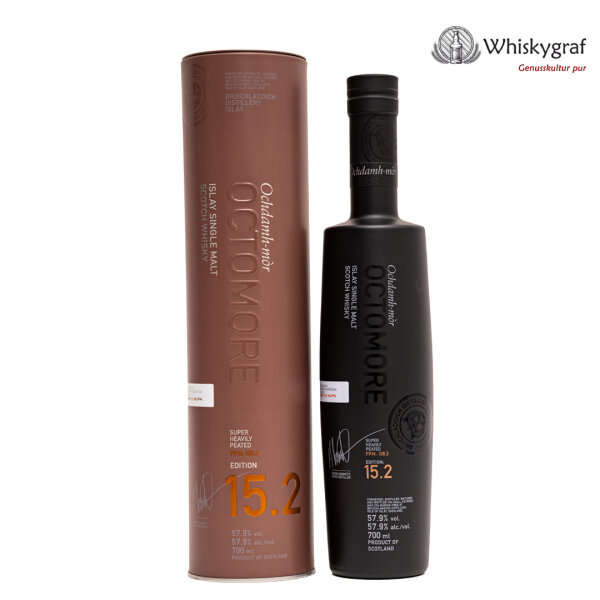 Octomore 15.2 - 5 Jahre Islay Single Malt Scotch Whisky 57,9% 0,7L