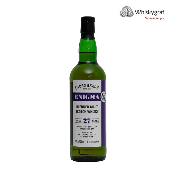 Enigma 27 Jahre 1997/2024 BM.2.A Blended Scotch Whisky 51,8% 0,7L