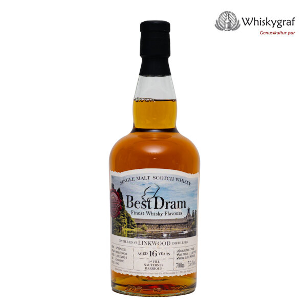 Linkwood 2008/2024  Best Dram Single Malt Scotch Whisky 55,4% 0,7L