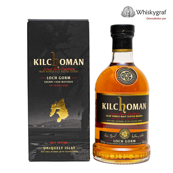 Kilchoman Loch Gorm 10 Jahre Edition 2025 Single Malt Scotch Whisky 46% 0,7L