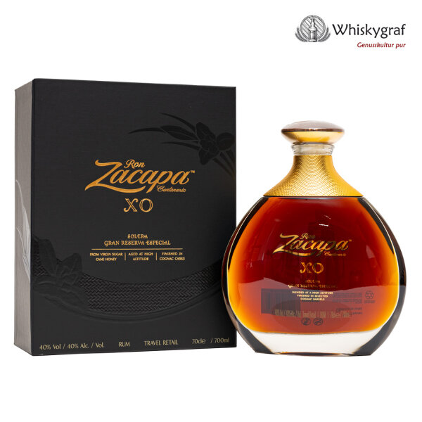 Ron Zacapa XO Centenario Solera Rum 40%vol 0,7 L