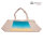 The Singleton Strandtashe Einkaufstasche 100% Baumwolle