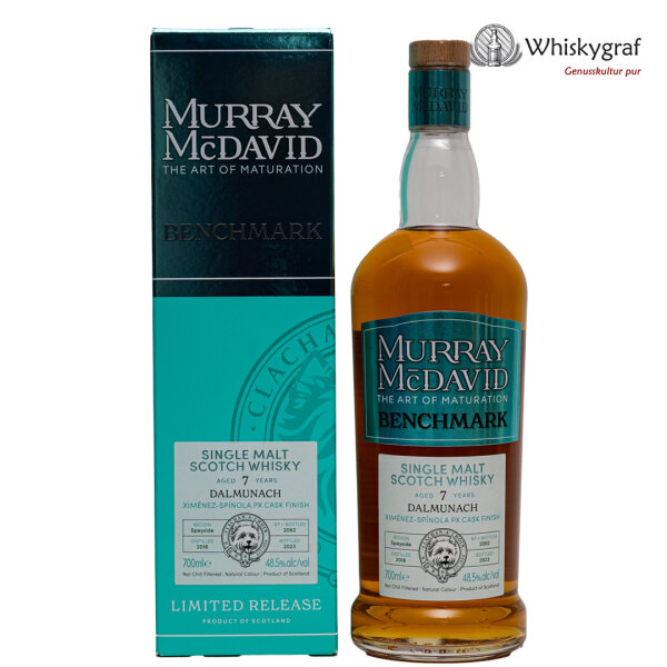 Dalmunach 7 Jahre Murray McDavid Single Malt Scotch Whisky 48,5%