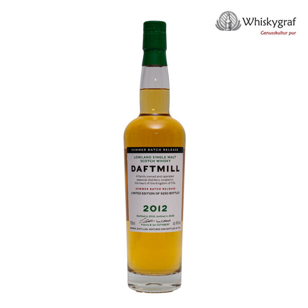 Daftmill 2012/2025 Summer Batch Release Single Malt Scotch Whisky 46% vol 0,7 L