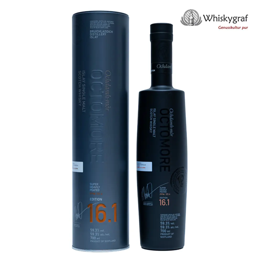 Octomore 16.1 - 5 Jahre Islay Single Malt Scotch Whisky...