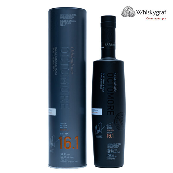 Octomore 16.1 - 5 Jahre Islay Single Malt Scotch Whisky 59,3% 0,7L