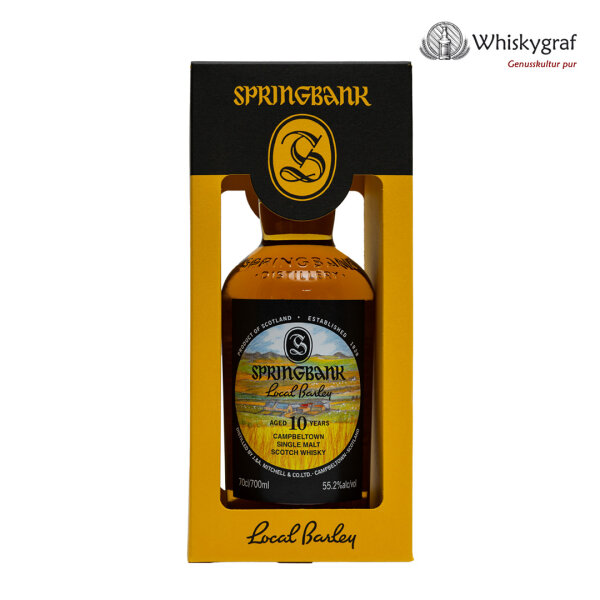 Springbank Local Barley 10 Jahre Single Malt Scotch Whisky 55,2% vol 0,7L