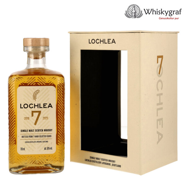Lochlea 7 Jahre Single Malt Scotch Whisky 50% 0,7L