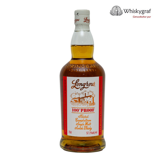 Longrow 100° PROOF Batch 2 Single Malt Scotch Whisky 57,1% vol 0,7L