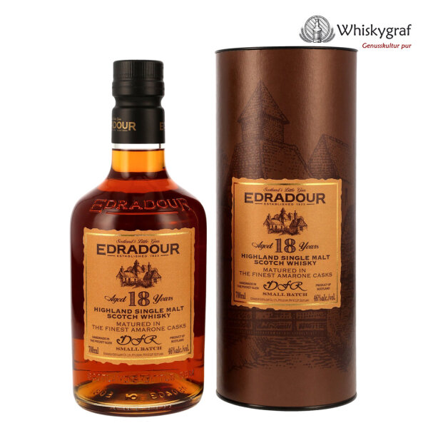 Edradour 18 Jahre 1st Fill DFR Amarone Casks Single Malt Scotch Whisky